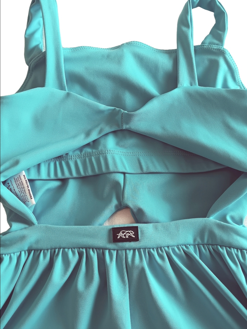 Tiger Friday Aqua Jumpstreet Romper Leotard Shorts - Picture 5 of 9